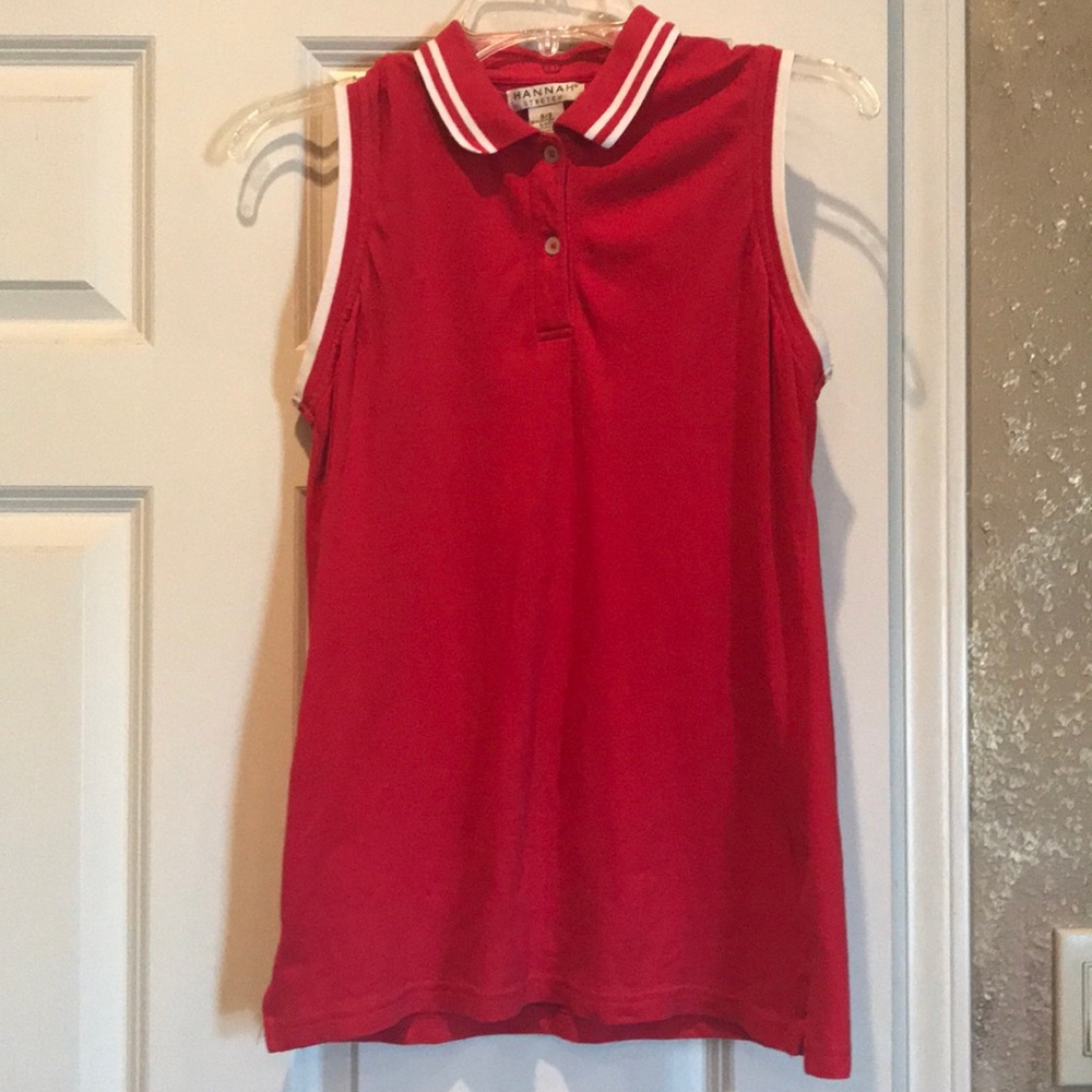 * Sleeveless summer top